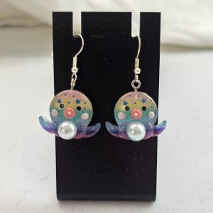 Octopus Resin Earrings