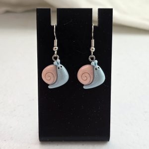 Snail Resin Earrings